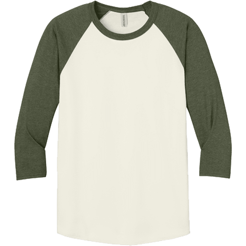 Sweet Cream Heather/Military Green Heather