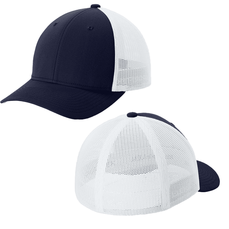 True Navy/White