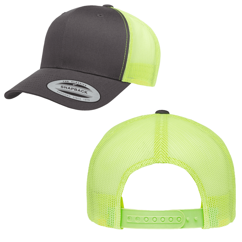 Charcoal/Neon Green