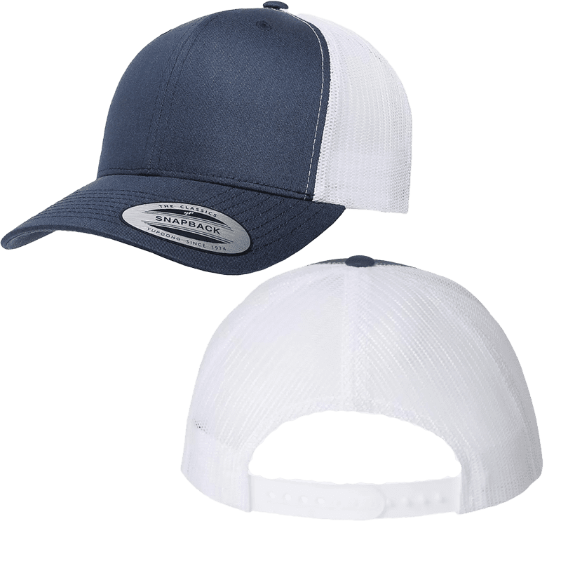 Navy/White