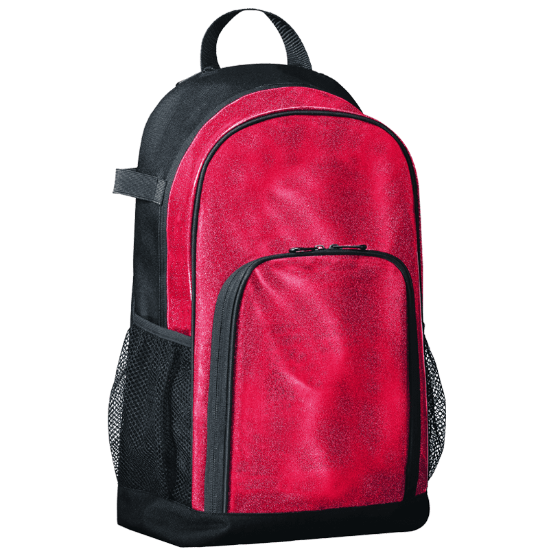 Red Glitter/Black