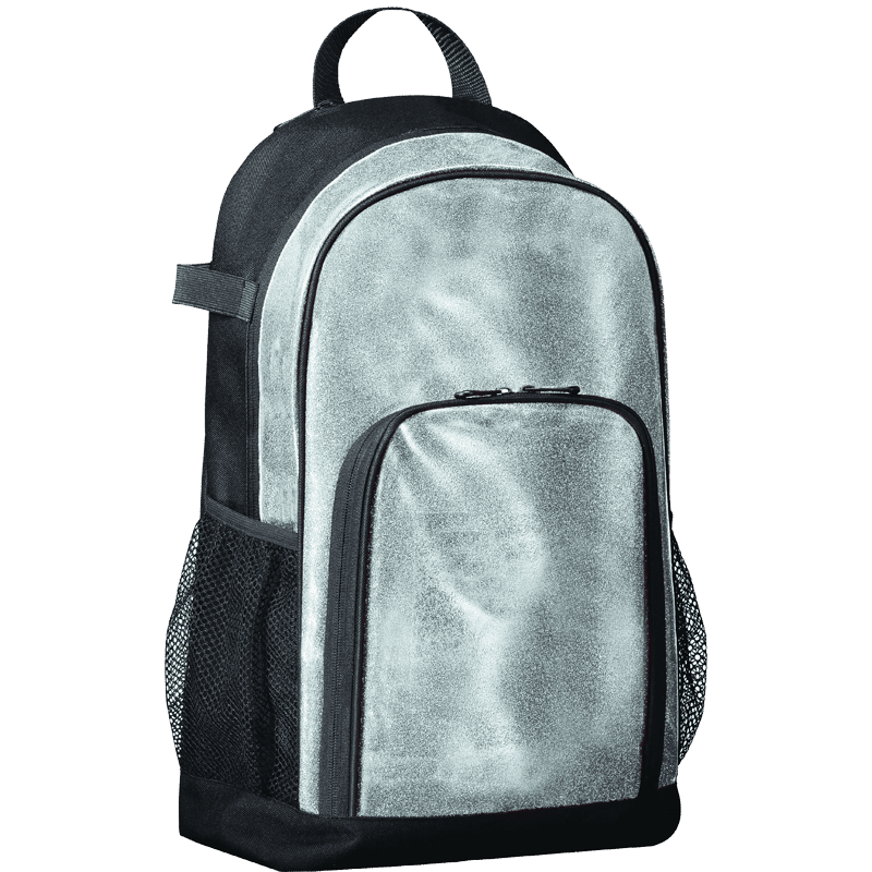Silver Glitter/Black