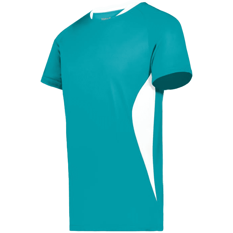 Teal/White